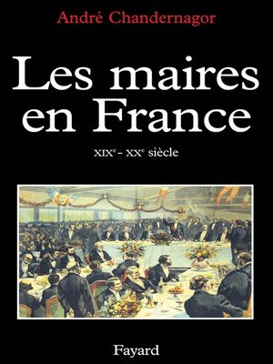 cover image of Les Maires en France